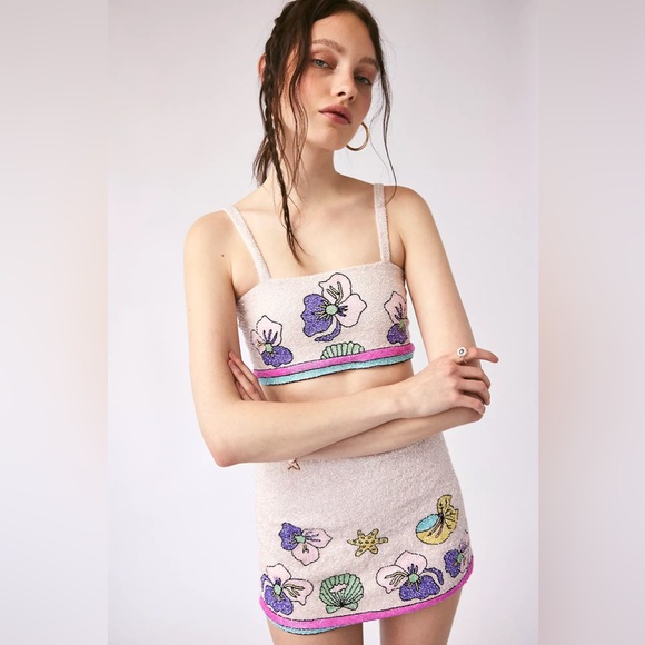 BRAND NEW WITH TAGS - OCEANUS Tallulah Co-Ord Set - Picture 1 of 8